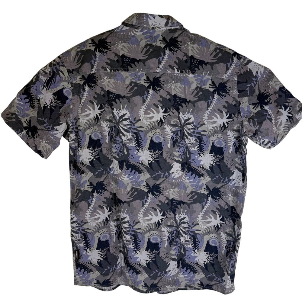 Patagonia Mens Go To Shirt Blue Abstract Floral Organic Cotton SP19 52931 Medium - Picture 4 of 7